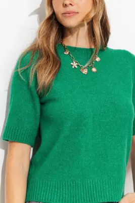 Pull manches courtes Femme — photo 5