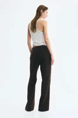 Pantalon bootcut - Marron foncé — photo 2