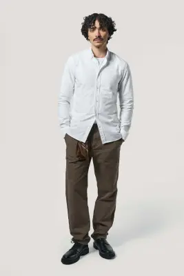 La chemise oxford - Blanc — photo 5