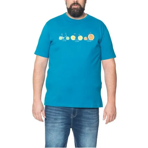 MAXFORT TEE SHIRT Imprimé bike Turquoise