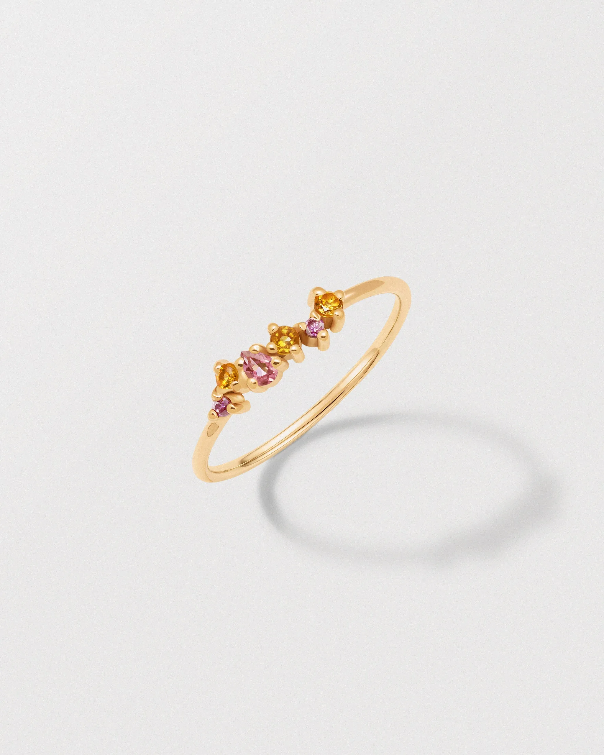 BAGUE ZOHRA - Or blanc 18 carats
