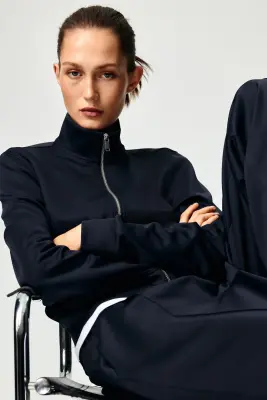 Veste de survêtement - Bleu marine — photo 1