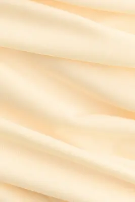 Robe maxi à effet drapé - Jaune clair — photo 4