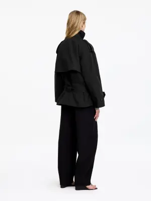 Trench oversize - Noir — photo 2