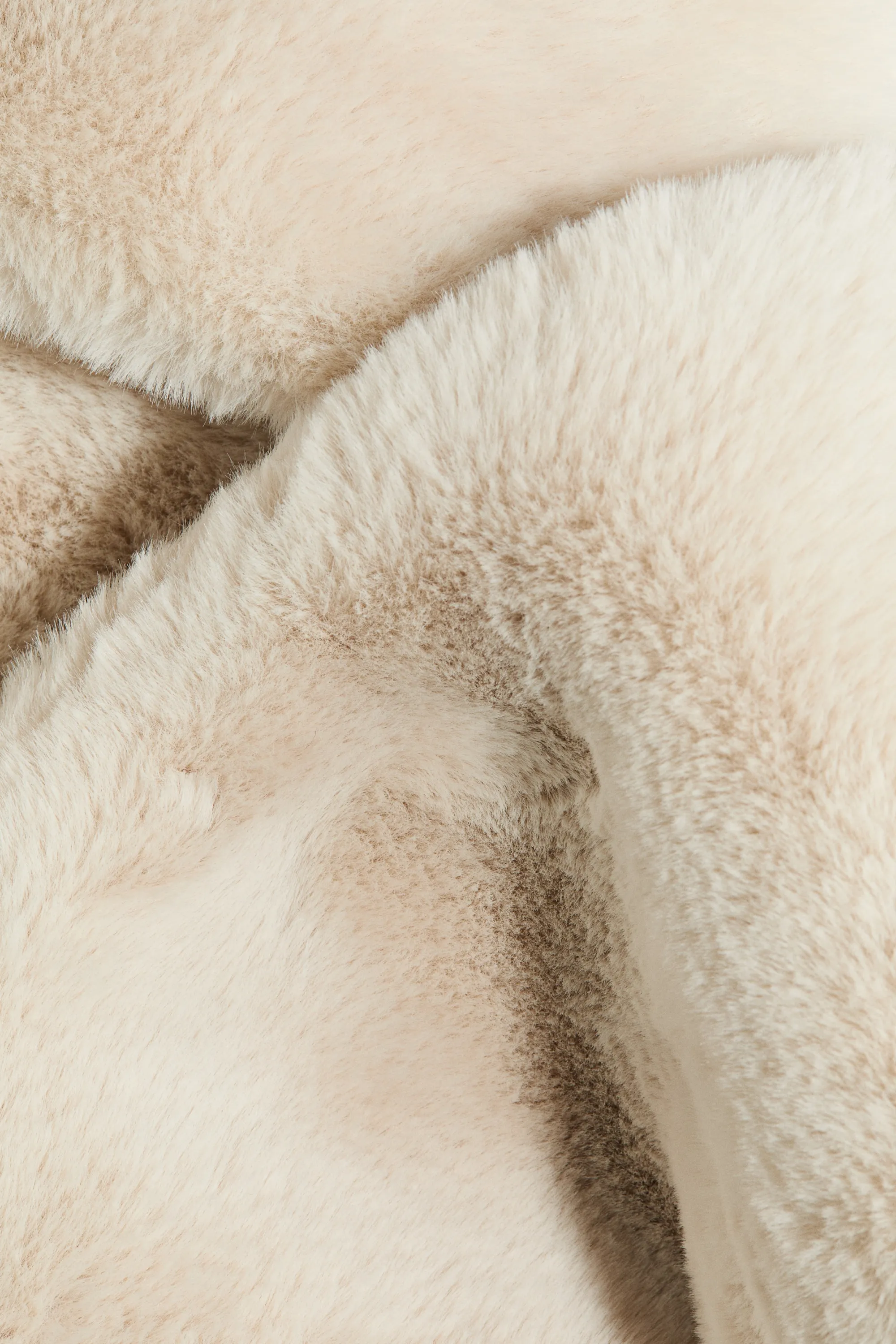 Écharpe duveteuse - Beige clair