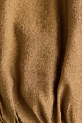 Top à effet boule avec détail torsadé - Vert olive — photo 3