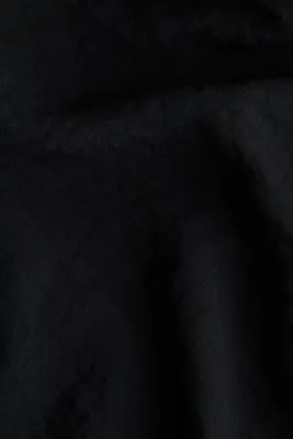 Robe à mancherons avec base en pointes - Noir — photo 3