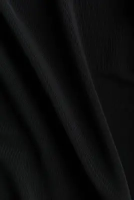 Pantalon en jersey avec détail torsadé - Noir — photo 4