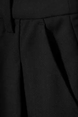Pantalon de costume large taille haute - Noir — photo 2