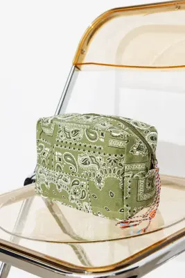 Trousse zippée motif bandana — photo 3