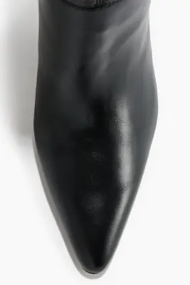 Bottes de hauteur genou - Noir — photo 1