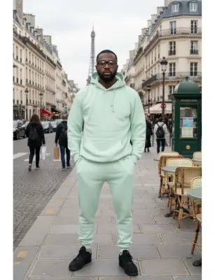 Ensemble Molleton basique vert menthe — photo 4