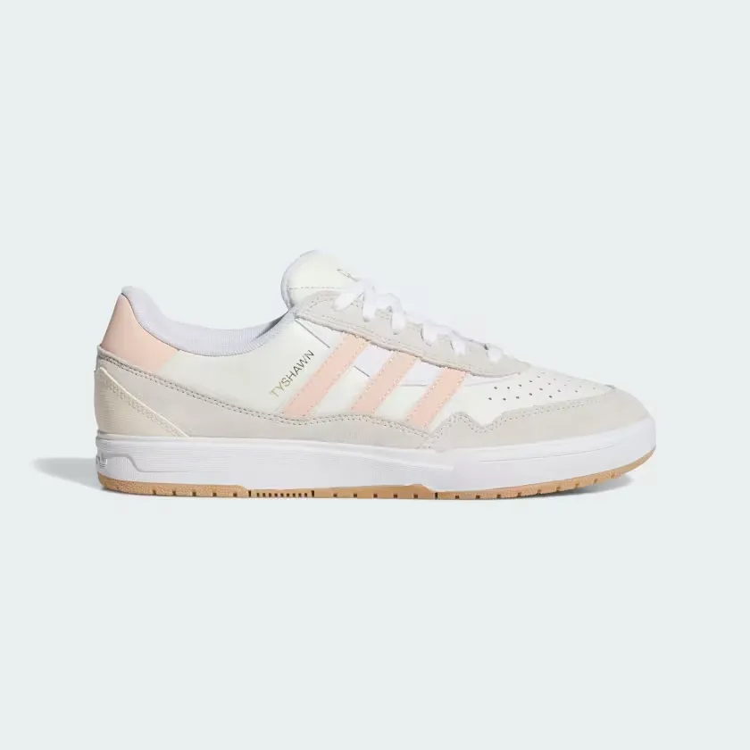 Chaussure Adidas Tyshawn 2 – White / Coral / Off White