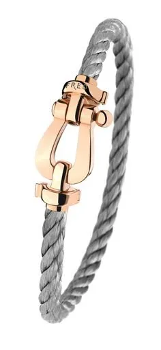 Cable bracelet taille 15 rose