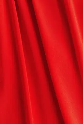 Robe smockée à bretelles fines - Rouge — photo 5