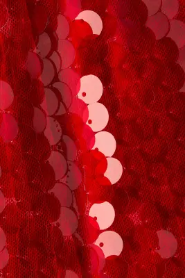 Jupe à sequins - Rouge — photo 3