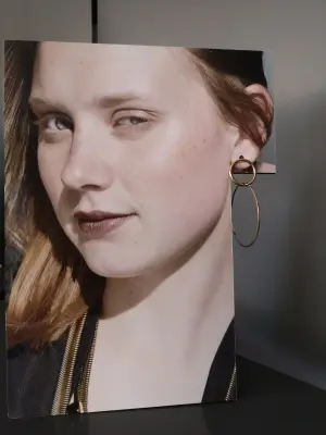 Christelle metal hoops — photo 2