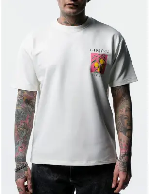 T-shirt oversize citrons — photo 5