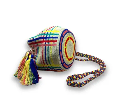 Sac Blanc & Multicolore  - Sélection Joée — photo 3