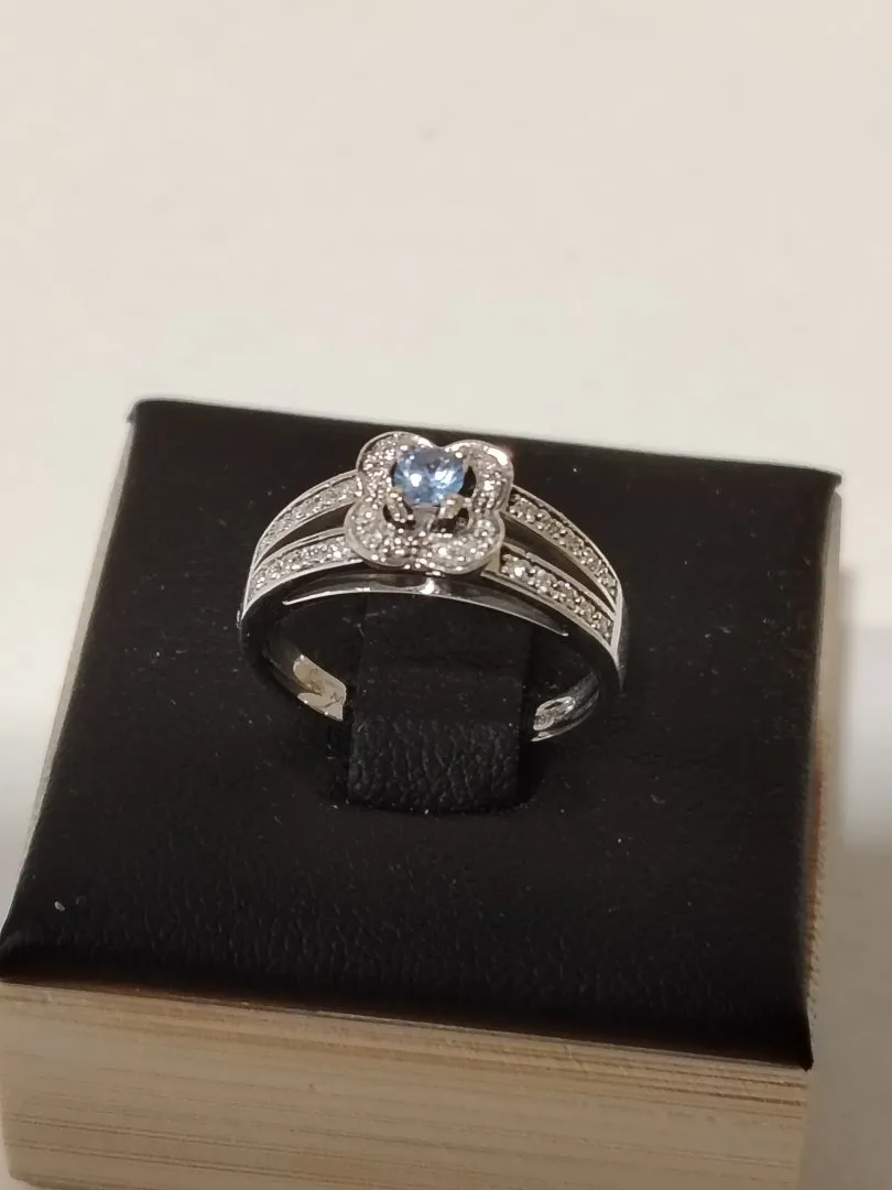 Bague solitaire love t47