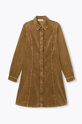 Robe en velours côtelé Femme