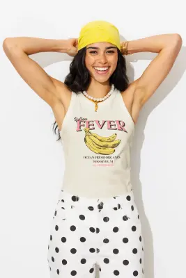 Débardeur à message banane — photo 3
