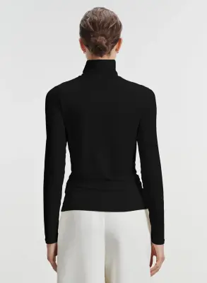 T-shirt en viscose et élasthanne — photo 2