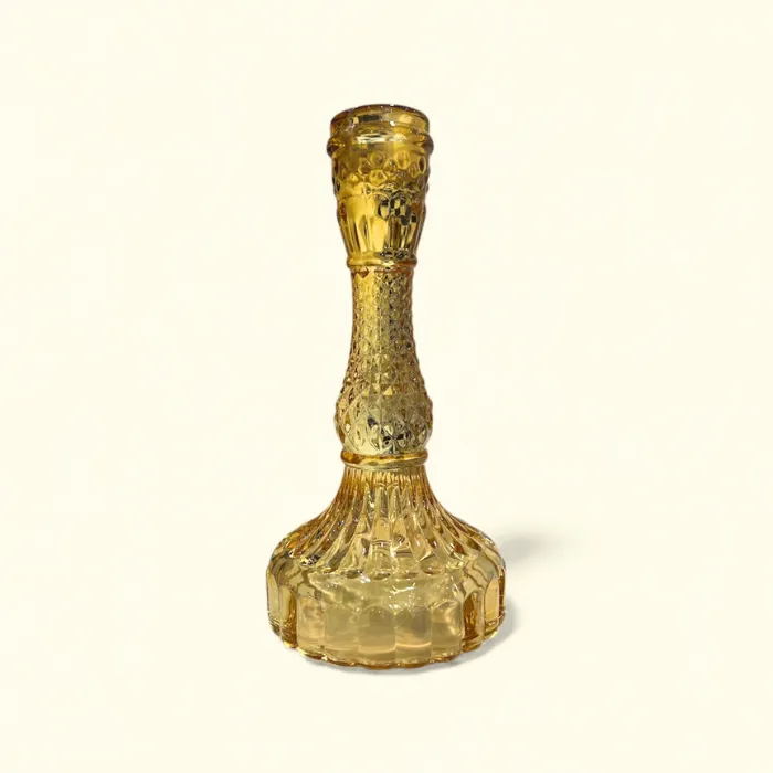 Bougeoir Baroque Jaune