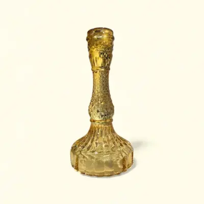 Bougeoir Baroque Jaune — photo 1