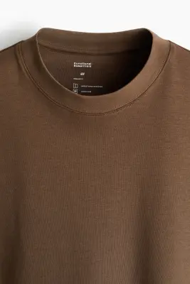 T-shirt à manches longues Cooling Relaxed Fit - Marron clair — photo 5