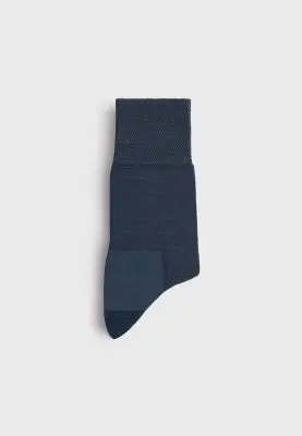 Les chaussettes en coton - Bleu tempête — photo 4