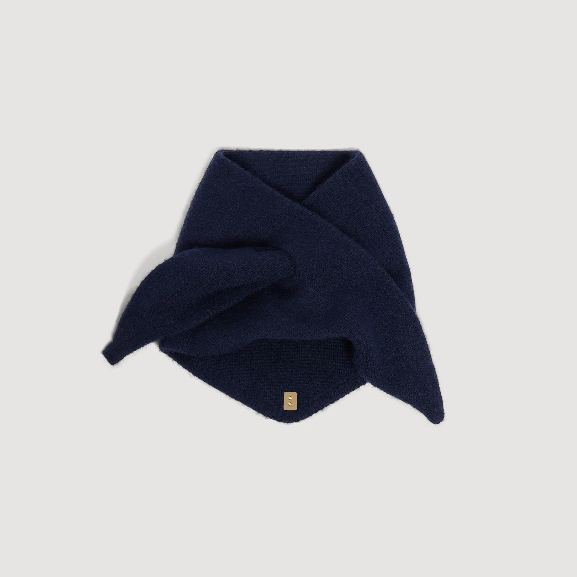 Bandana en laine et cachemire à nouer
