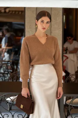 Aliénor Slip Skirt - Cream — photo 5