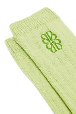 Chaussettes Félice vert sauge — photo 4