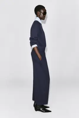 PANTALON DE JOGGING BARREL EN COTON - BLEU MARINE — photo 4