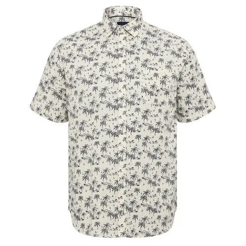 NORTH CHEMISE LIN PALMIER Ecru
