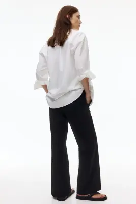 MAMA Pantalon bootcut - Noir — photo 2