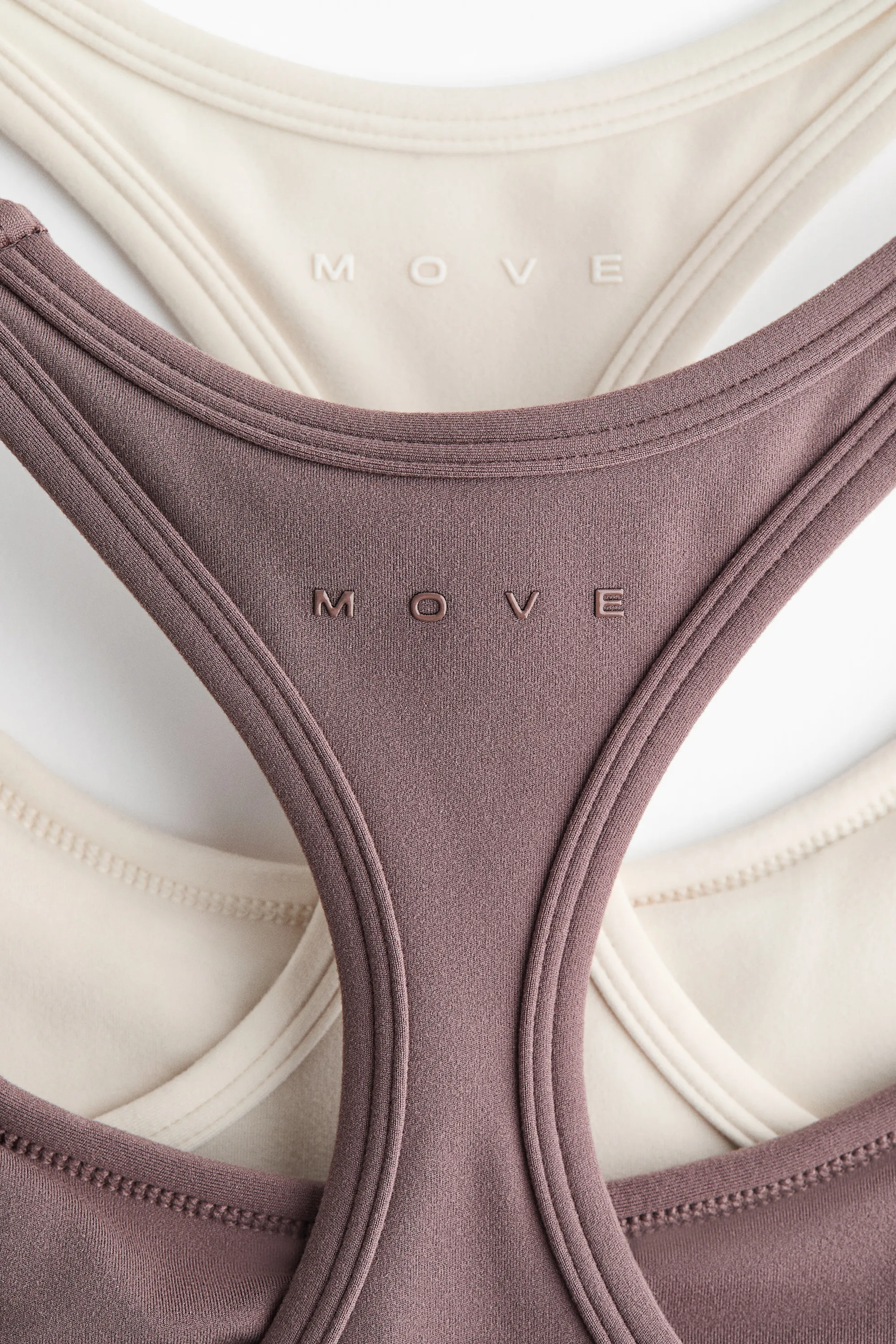Soutien-gorge de sport Medium Support SoftMove™ - Violet ancien clair/crème