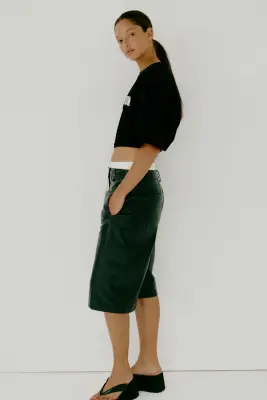 T-shirt oversize imprimé - Noir/Condé Nast Glamour — photo 3