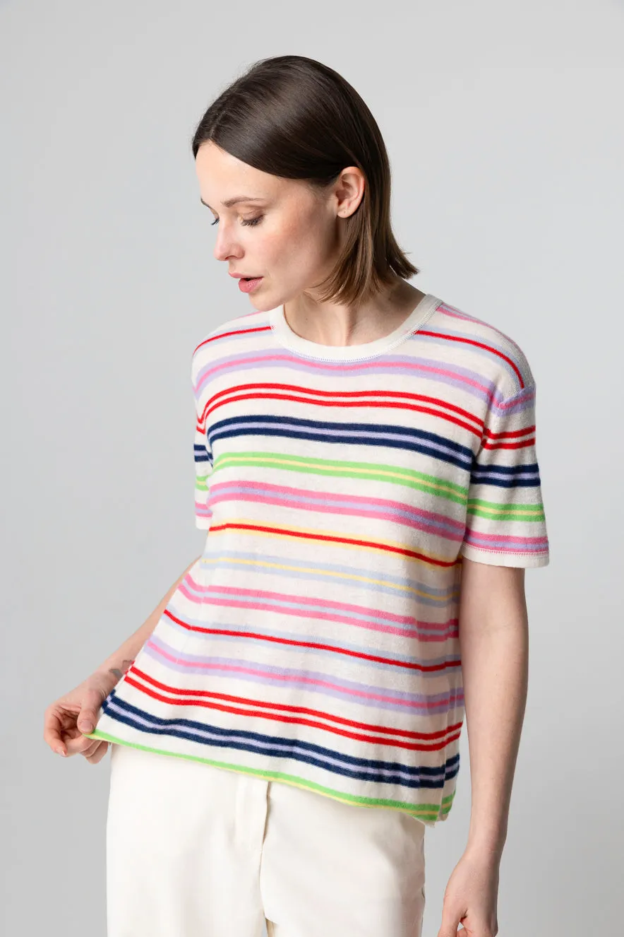 T-shirt en cachemire