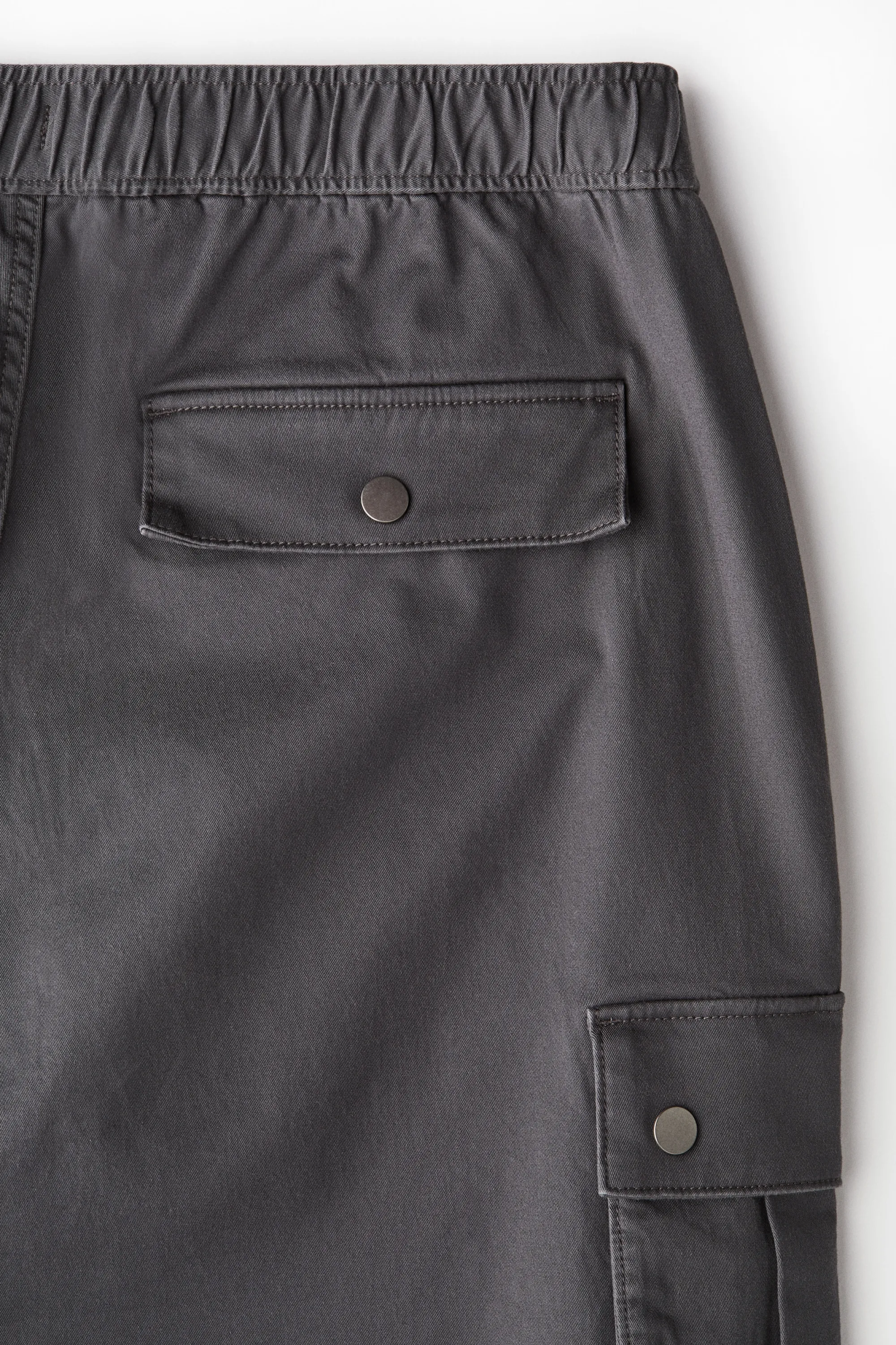 Pantalon cargo Loose Fit - Gris foncé