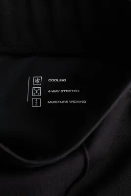 Cooling Relaxed Fit Wide trousers - Noir — photo 5