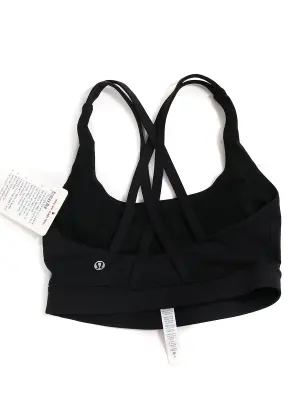 ENERGY BRA Top brassière soutien gorge de sport noir Prix boutique 55€ NEUF Taille XS — photo 4