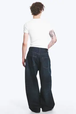 VOID JEAN BAGGY TAILLE BASSE - Bounty Blue - Bleu foncé — photo 4