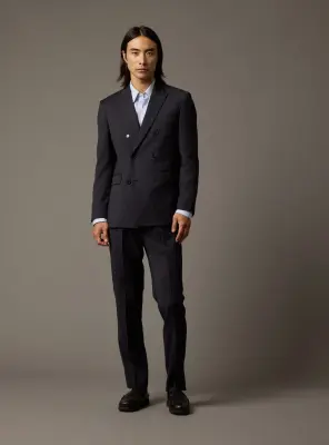 Veste de costume Sloan Navy/White — photo 3
