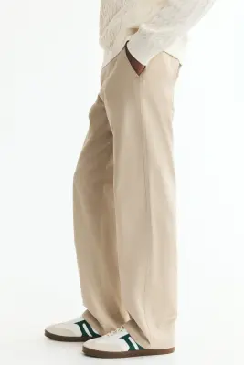 Chino Relaxed Fit en coton - Beige clair — photo 3