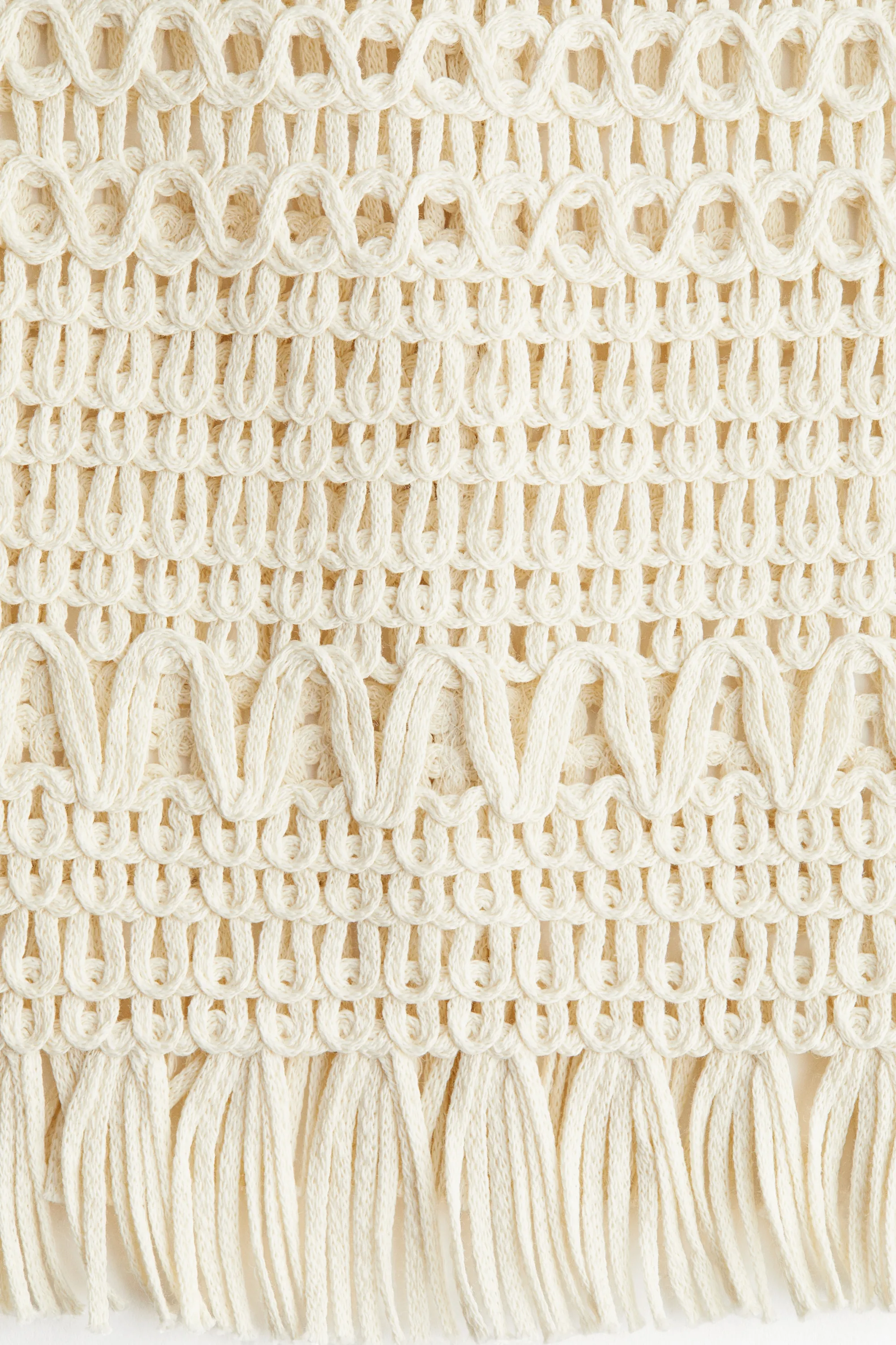 Débardeur façon crochet - Crème