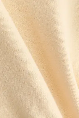 Pull à encolure en V en maille fine - Jaune clair — photo 3