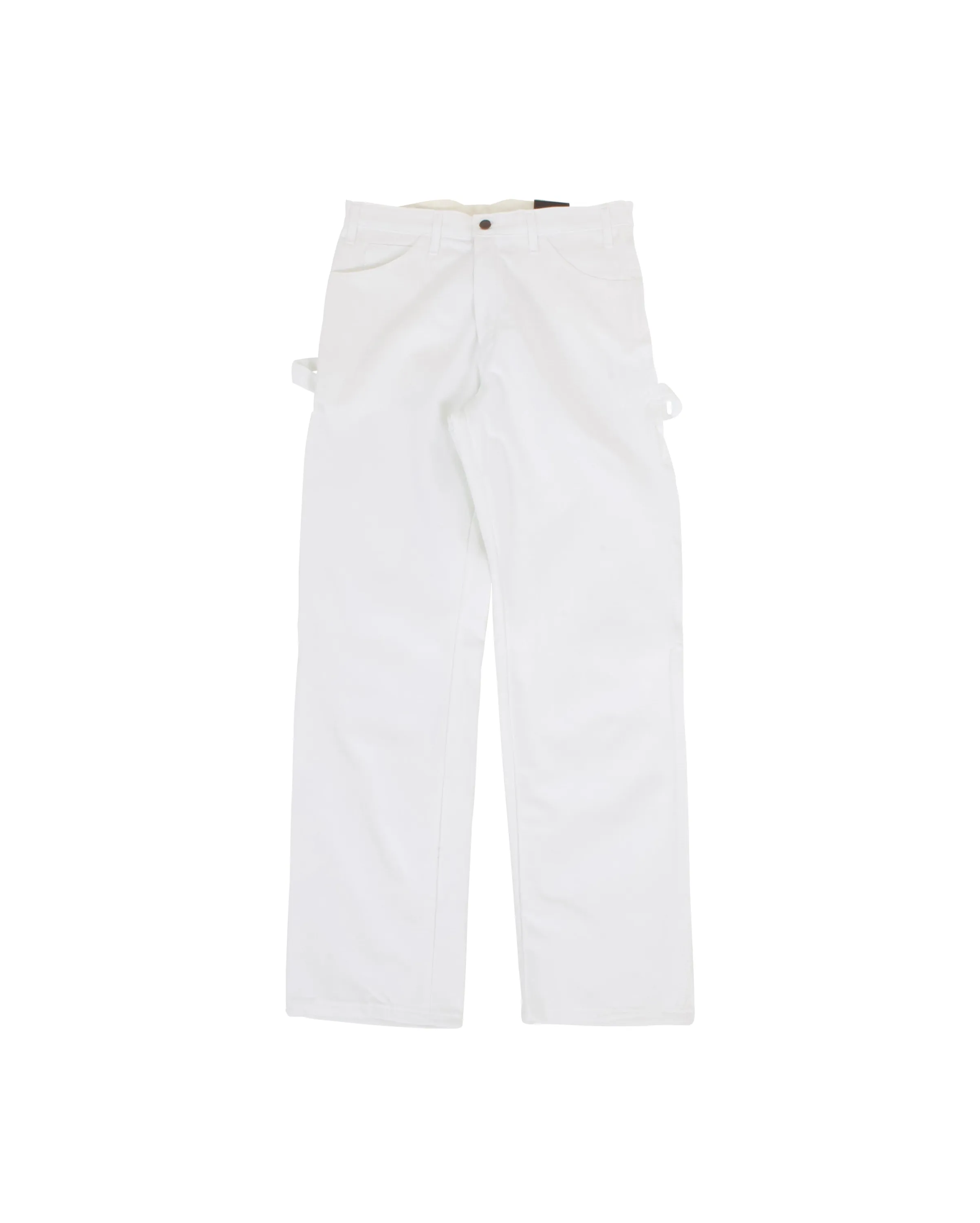 Relaxed Painter's Pant White