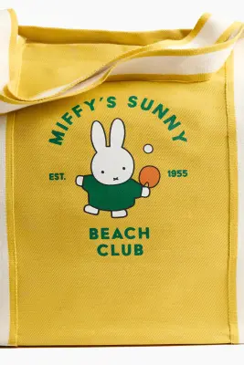 Sac de plage pour enfant avec motif imprimé - Jaune/Miffy — photo 2